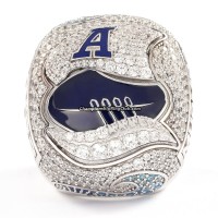 2022 Toronto Argonauts Grey Cup Championship Ring/Pendant(C.Z logo/Premium)